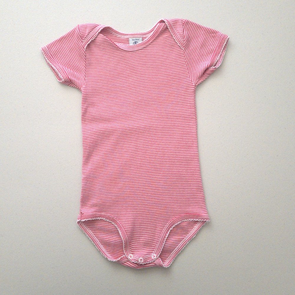 Petit Bateau Pink Baby Romper for 36 month
